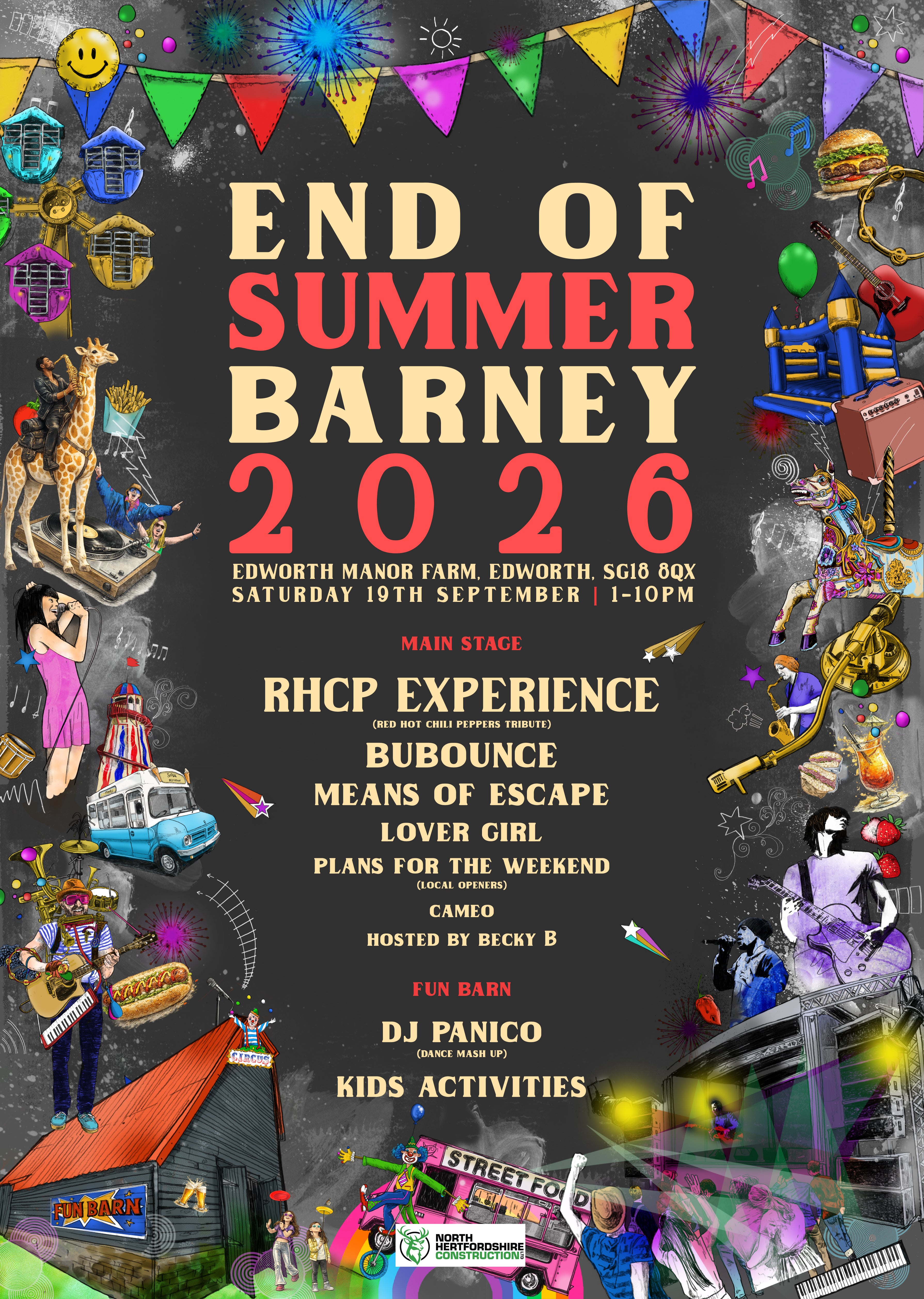 End of Summer Barney 2026 Festival Ticket