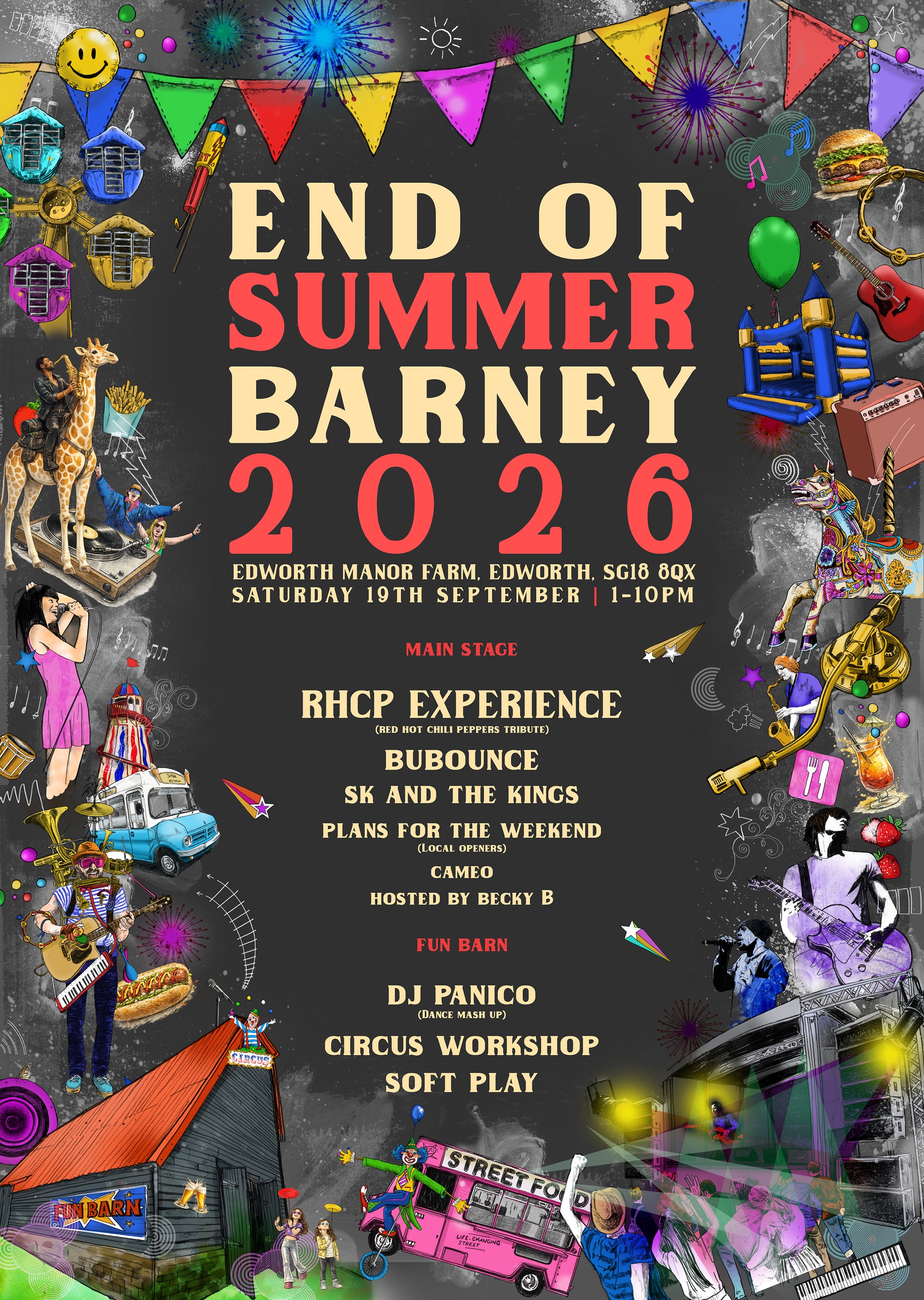 End of Summer Barney 2026 Festival Ticket